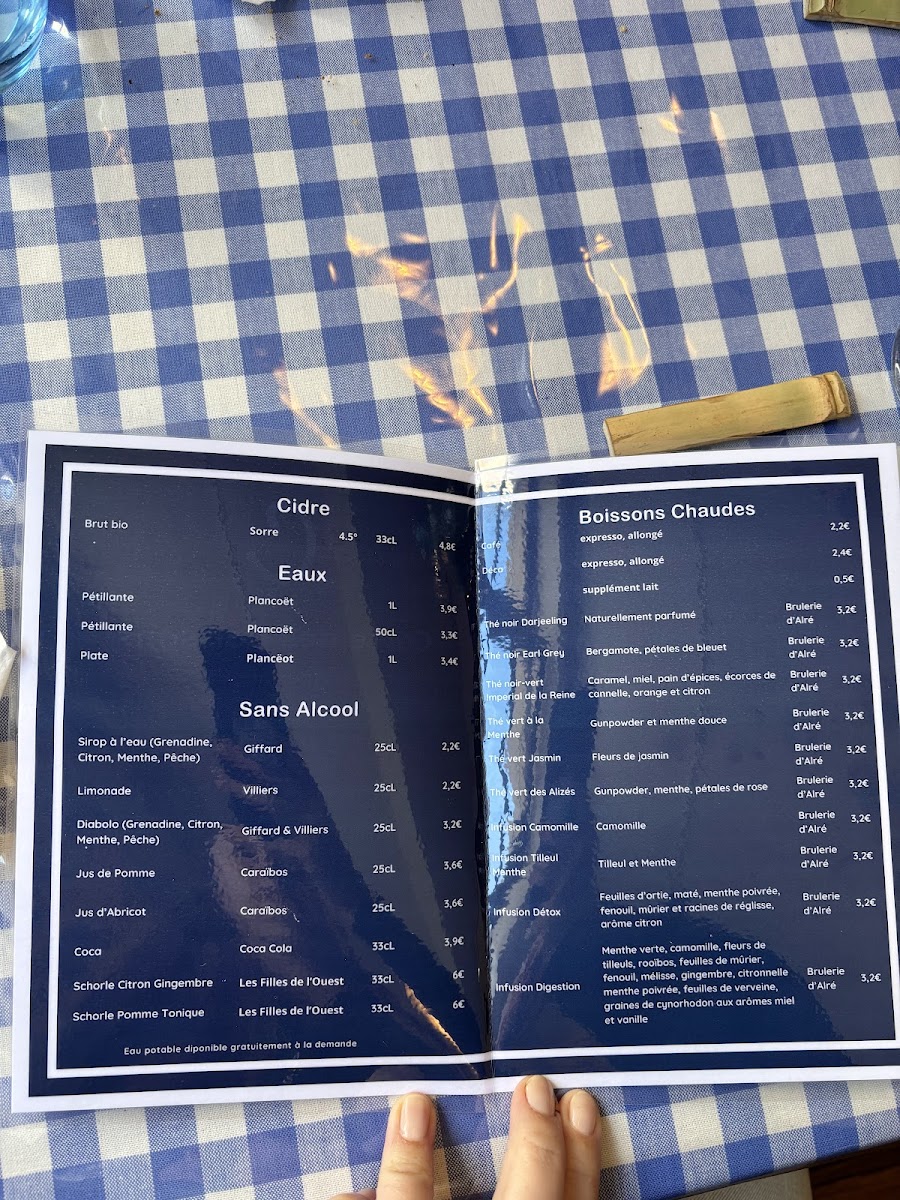La Cachette Photo Menu 7