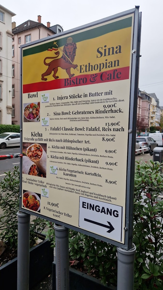 Sina Ethiopian Bistro & Cafe Photo Menu 5