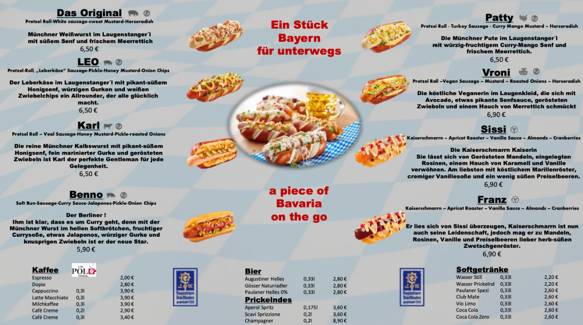 Bavarian Hotdog Berlin Photo Menu 1