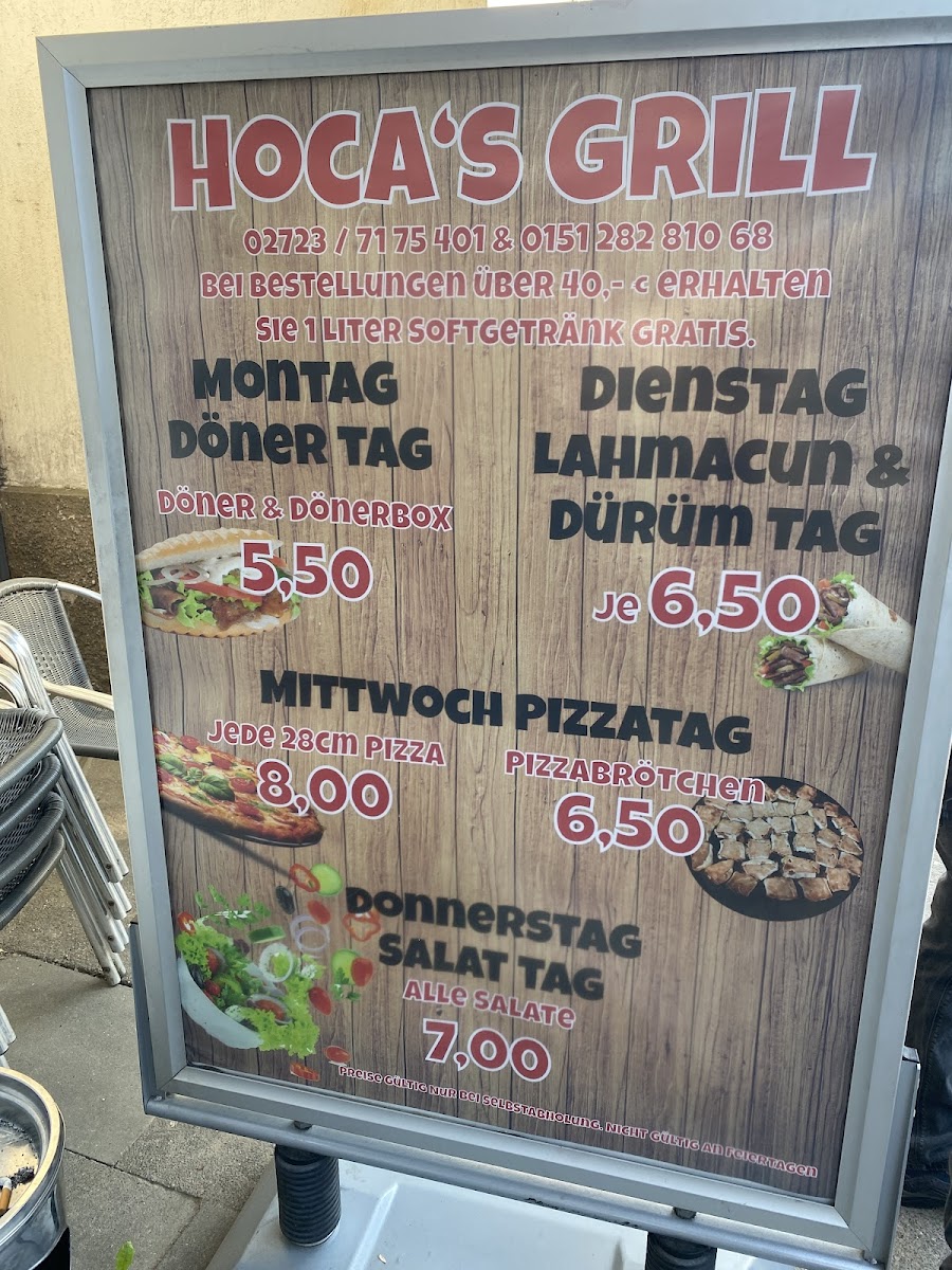 Hoca's Grill - Holzkohlegrill Photo Menu 6