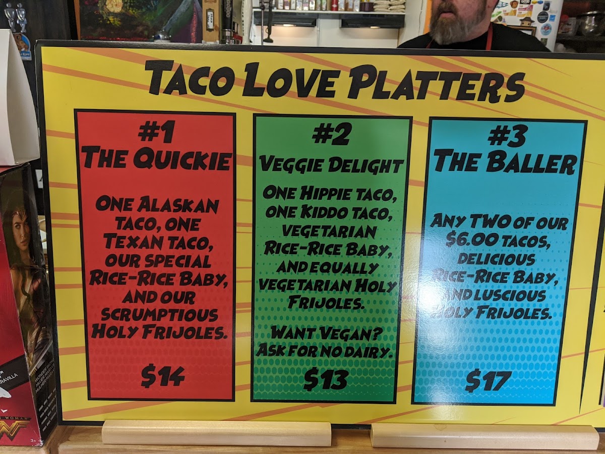 Lane's Quickie Tacos Photo Menu 3