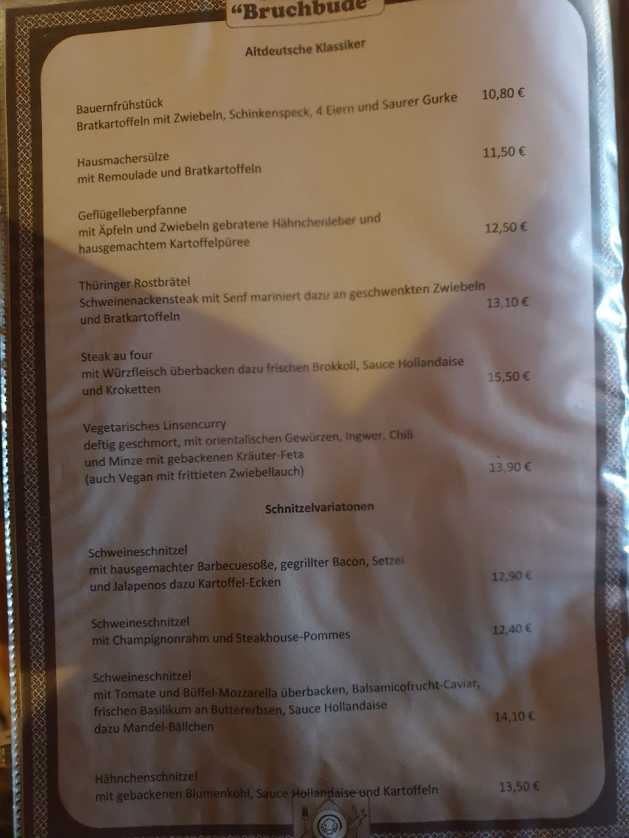Gaststätte zur Bruchbude UG Photo Menu 10