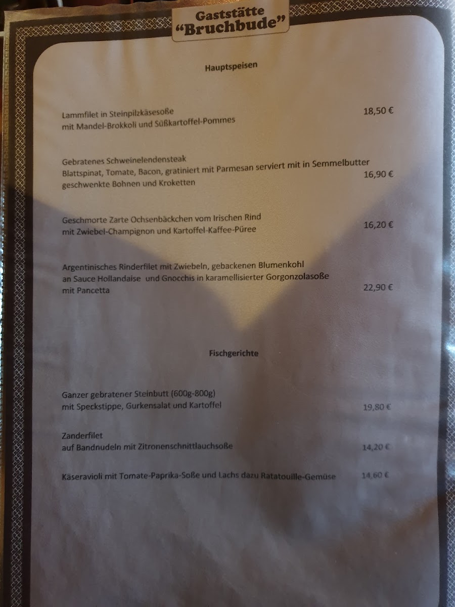 Gaststätte zur Bruchbude UG Photo Menu 5
