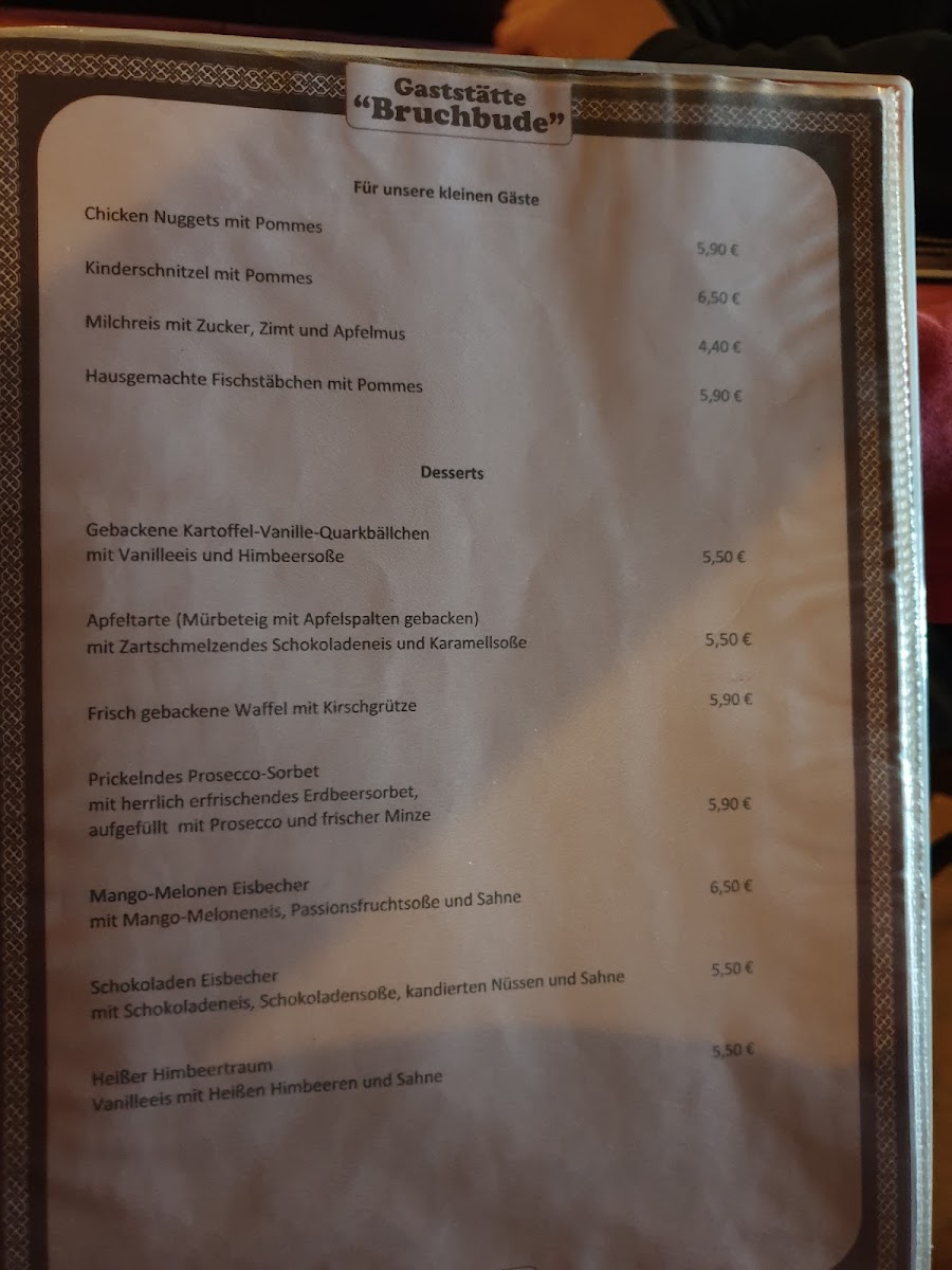 Gaststätte zur Bruchbude UG Photo Menu 6