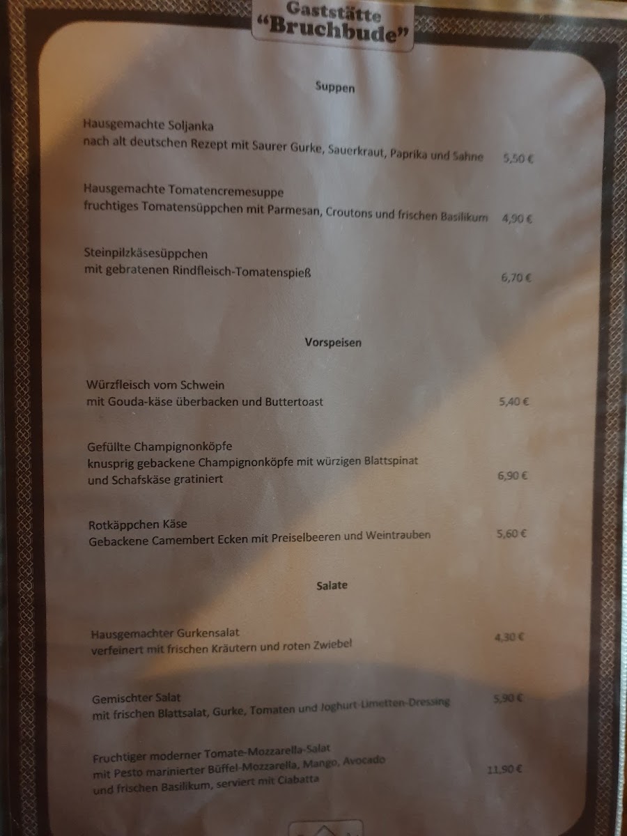 Gaststätte zur Bruchbude UG Photo Menu 9