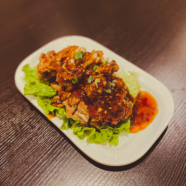 Crispy Chicken with Sweet and Sour Sauce
