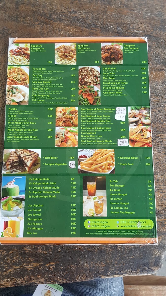 Tri Hita Vegan Photo Menu 8