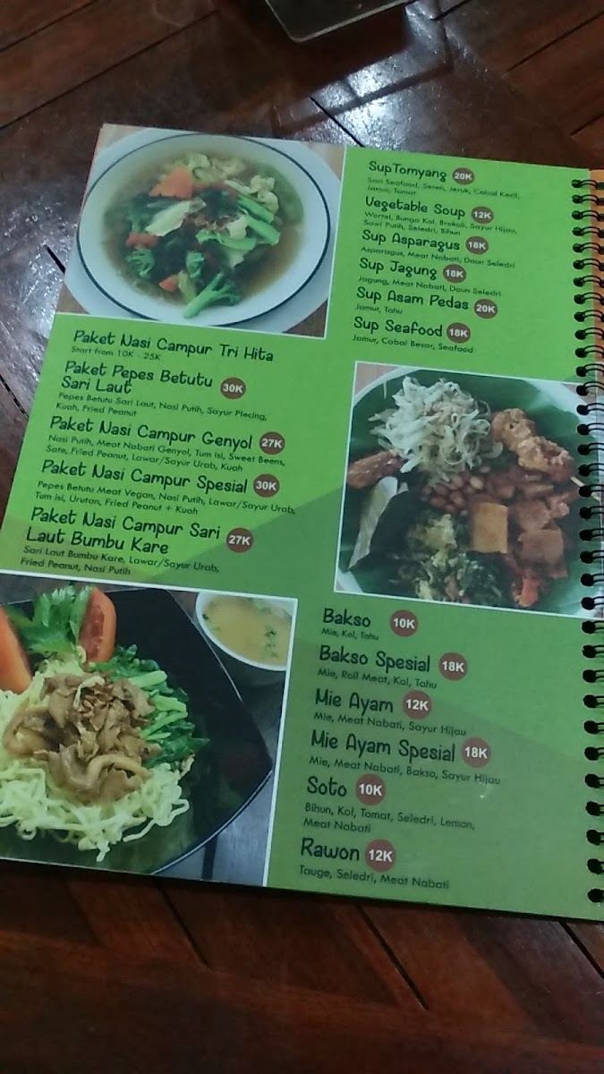Tri Hita Vegan Photo Menu 9