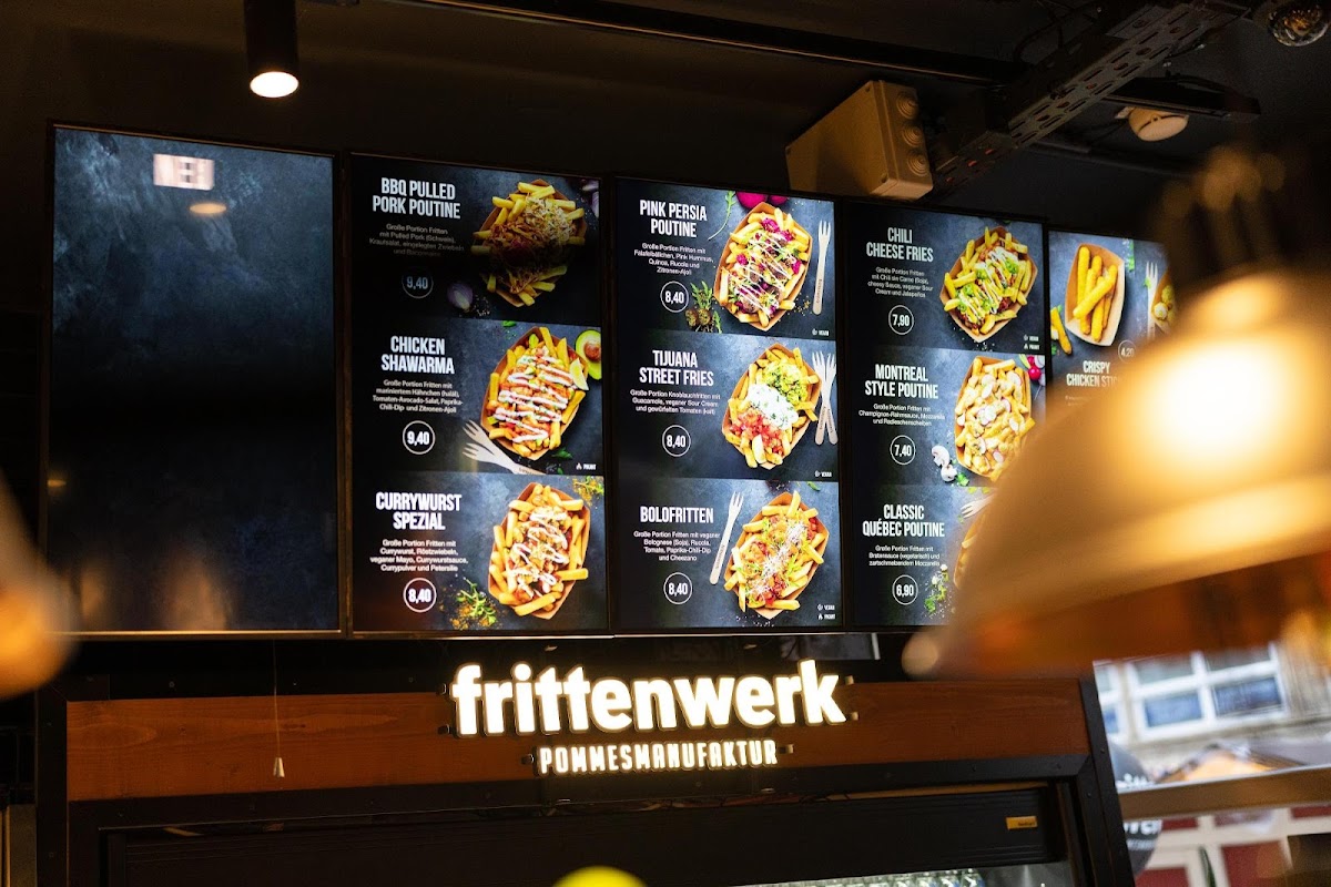 Frittenwerk Flensburg Photo Menu 2
