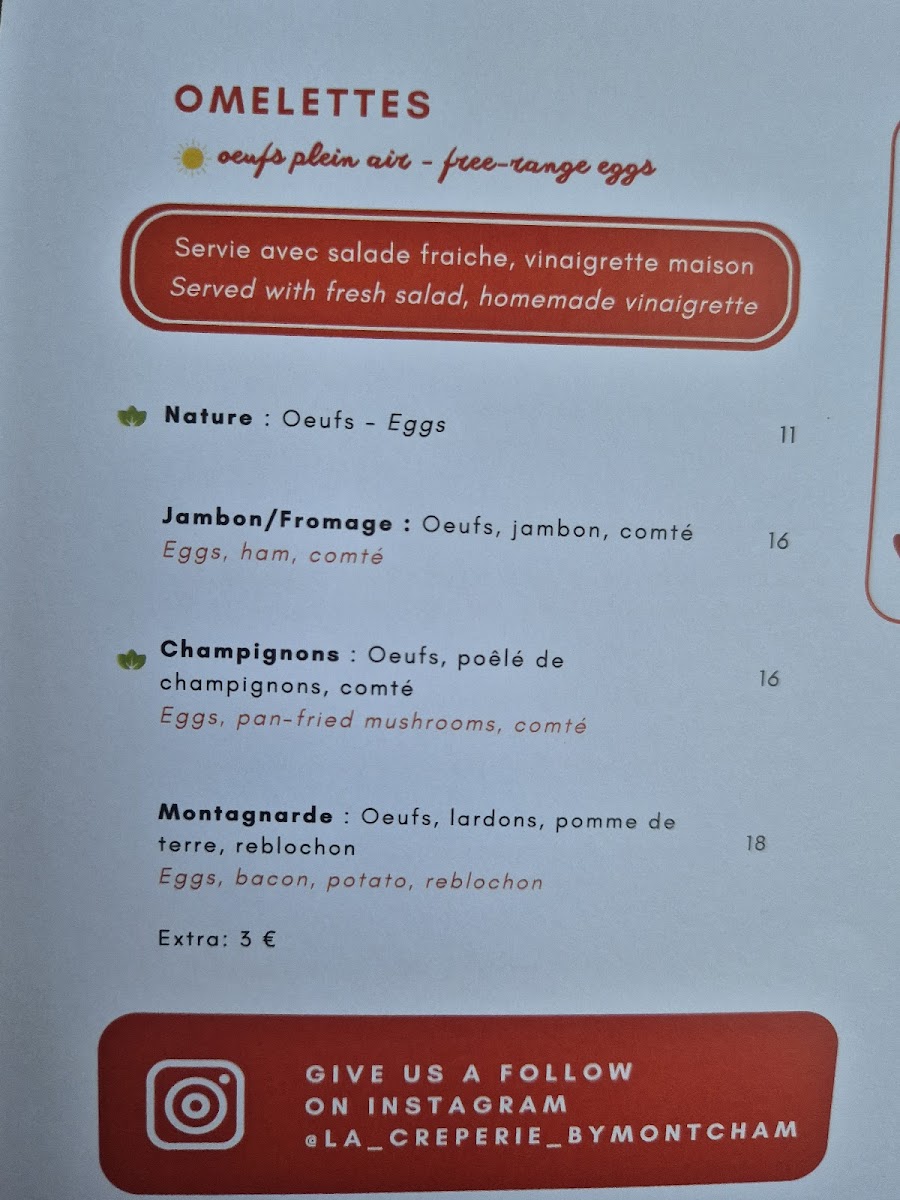 La Crêperie by Montcham Photo Menu 4