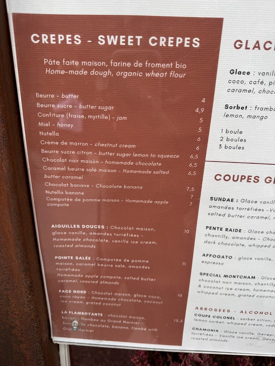 La Crêperie by Montcham Photo Menu 6