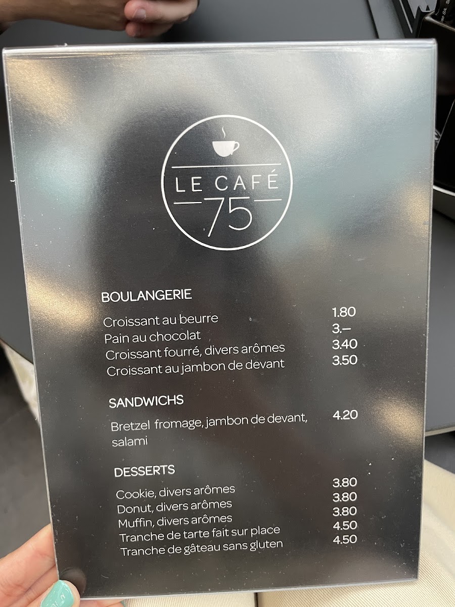 Le Café 75 Photo Menu 2