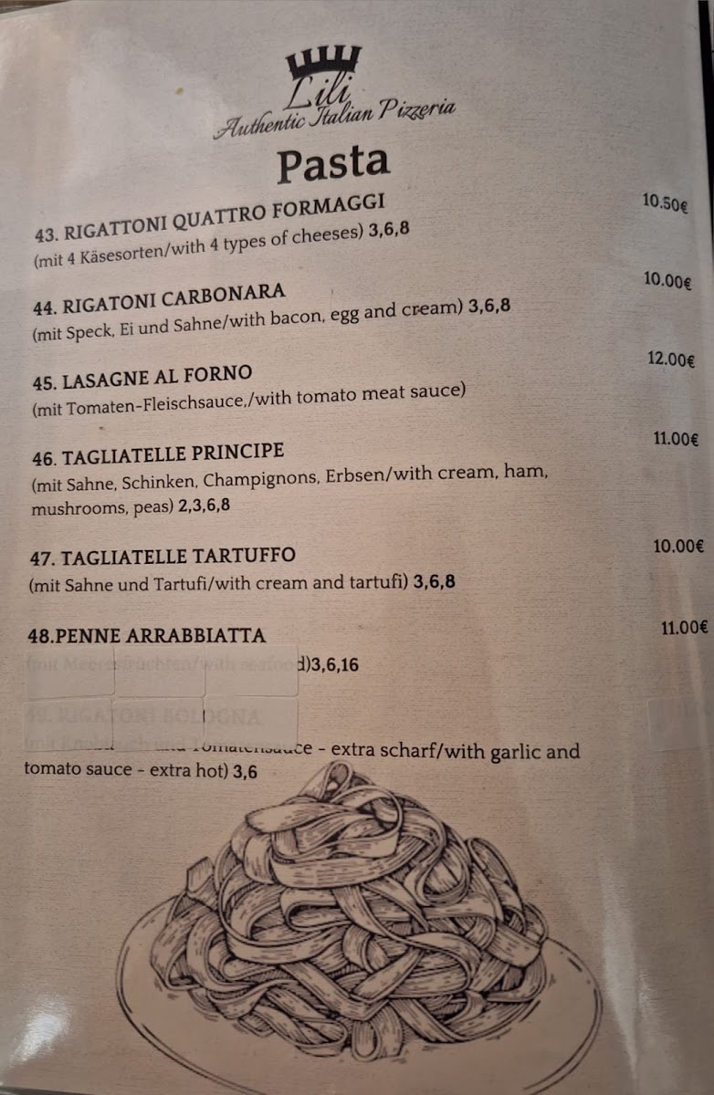 Pizzaria & Ristorante Photo Menu 2