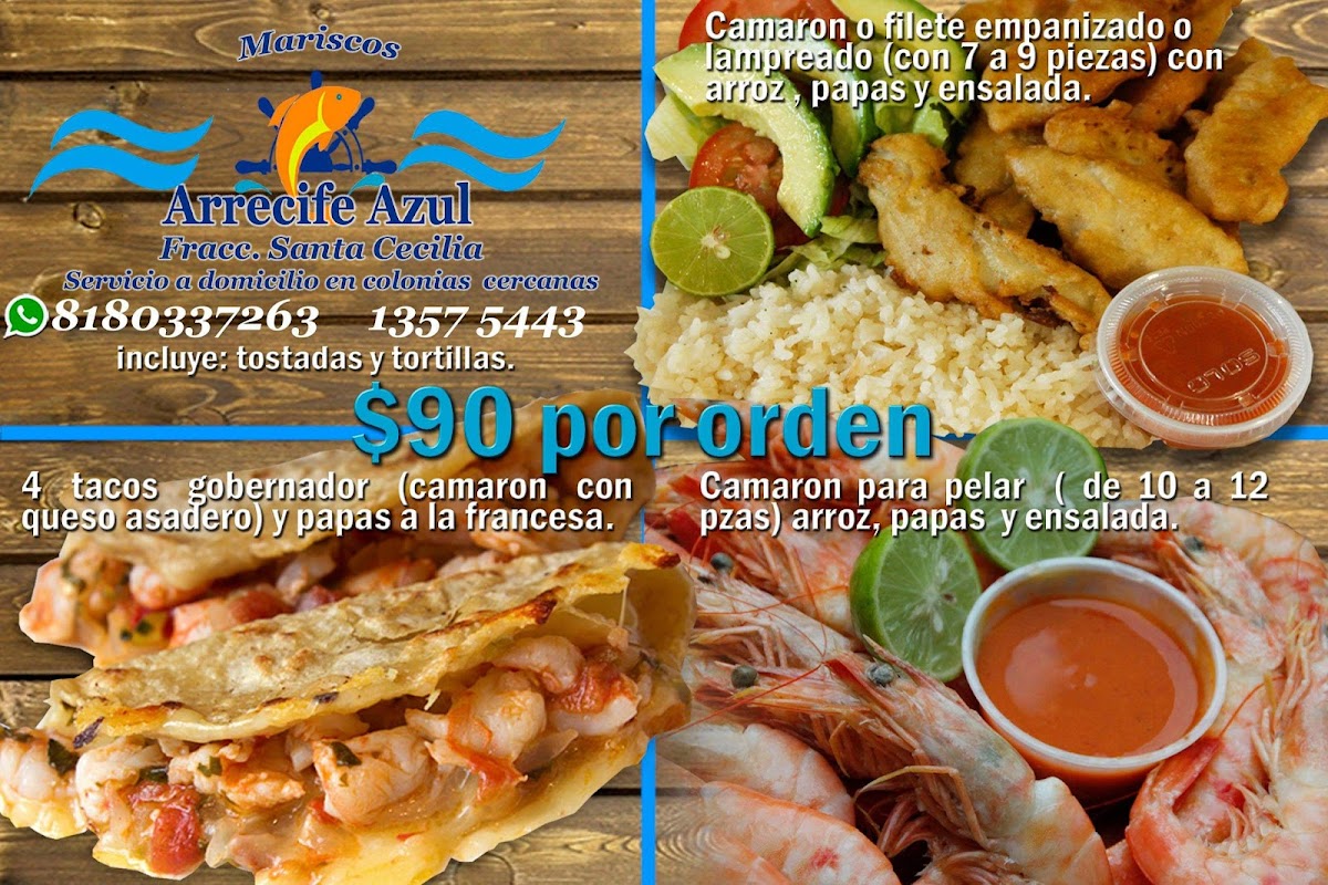 Mariscos Arrecife Azul Photo Menu 6
