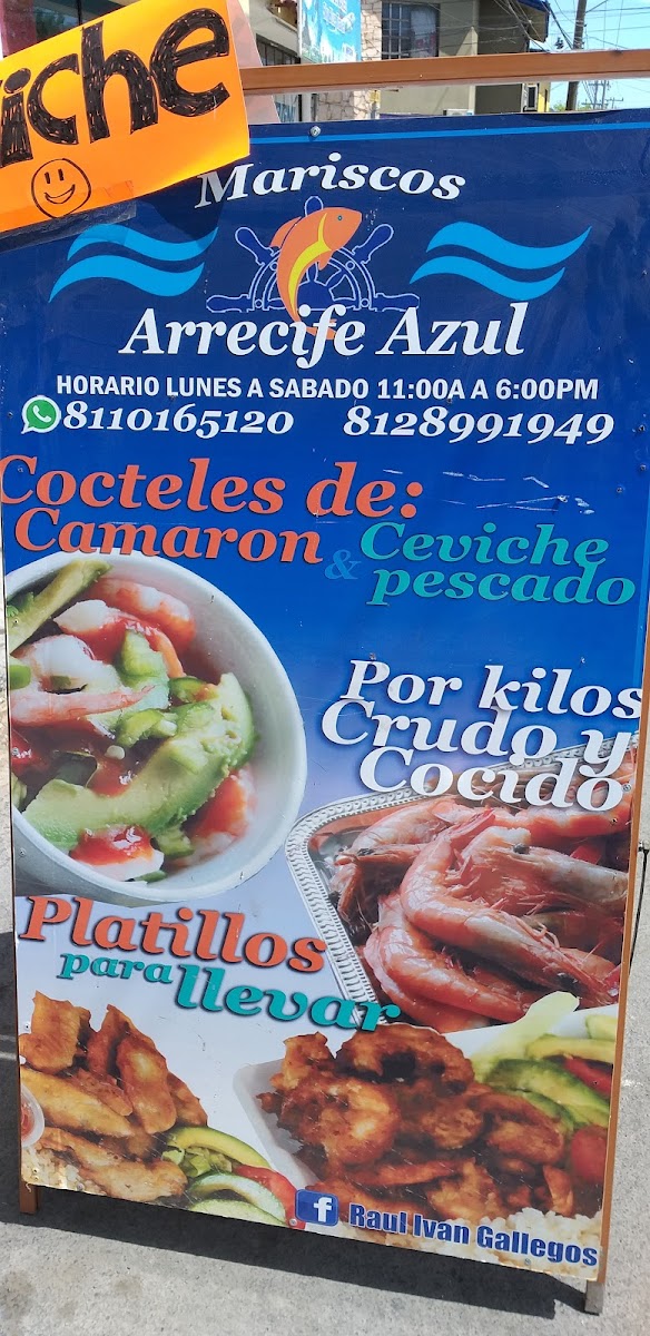 Mariscos Arrecife Azul Photo Menu 7