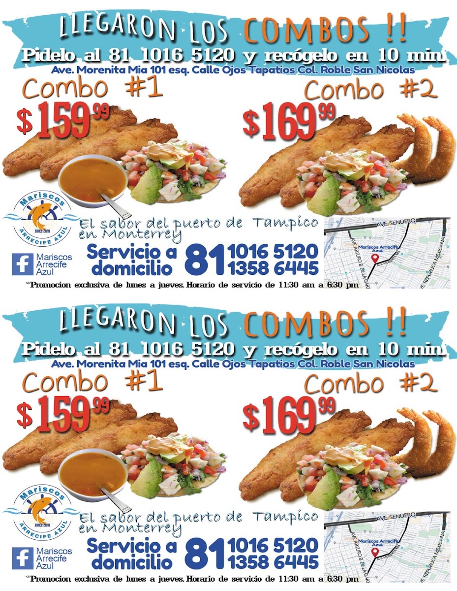 Mariscos Arrecife Azul Photo Menu 8