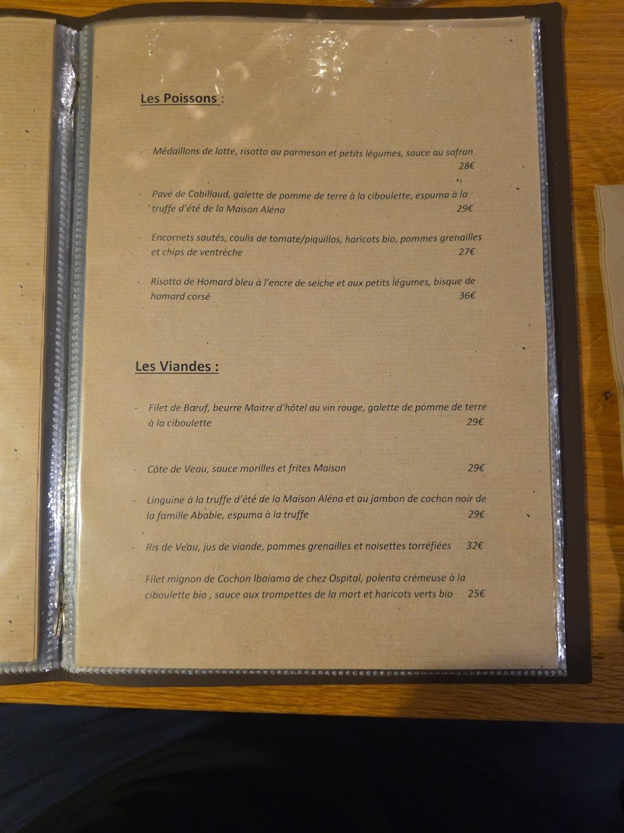 ARROMA Resto-Bistrot Photo Menu 3