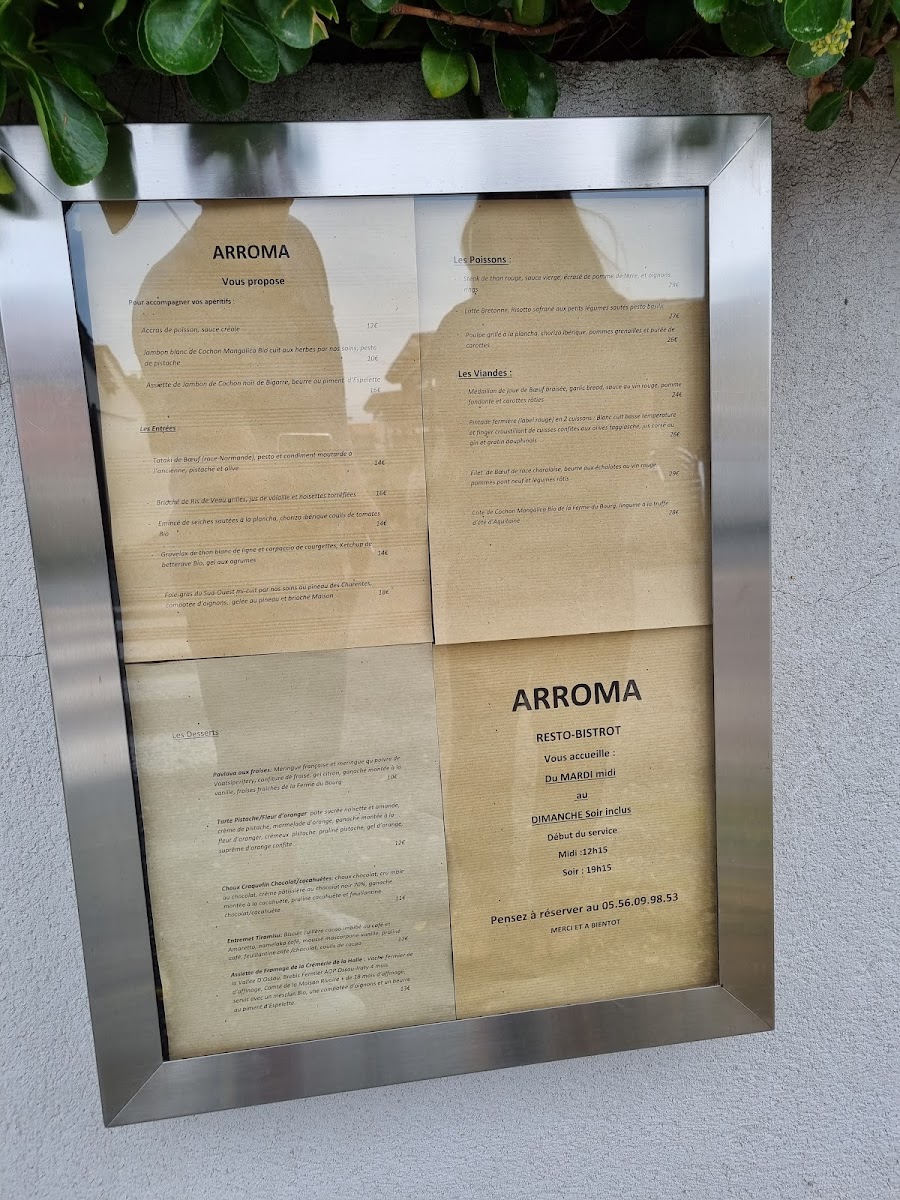 ARROMA Resto-Bistrot Photo Menu 5