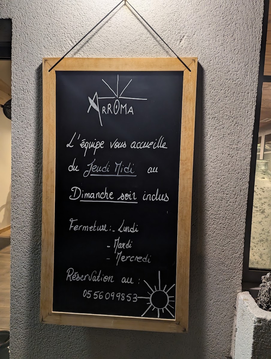 ARROMA Resto-Bistrot Photo Menu 7