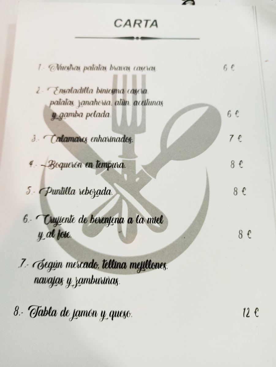 Âncora Gastrobar l Restaurante en Moncofa Photo Menu 6