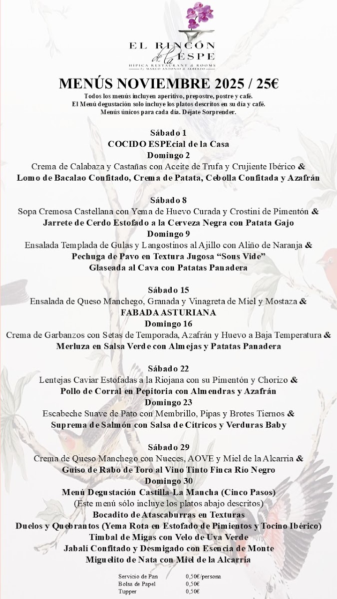 El Rincón de la ESPE Photo Menu 5