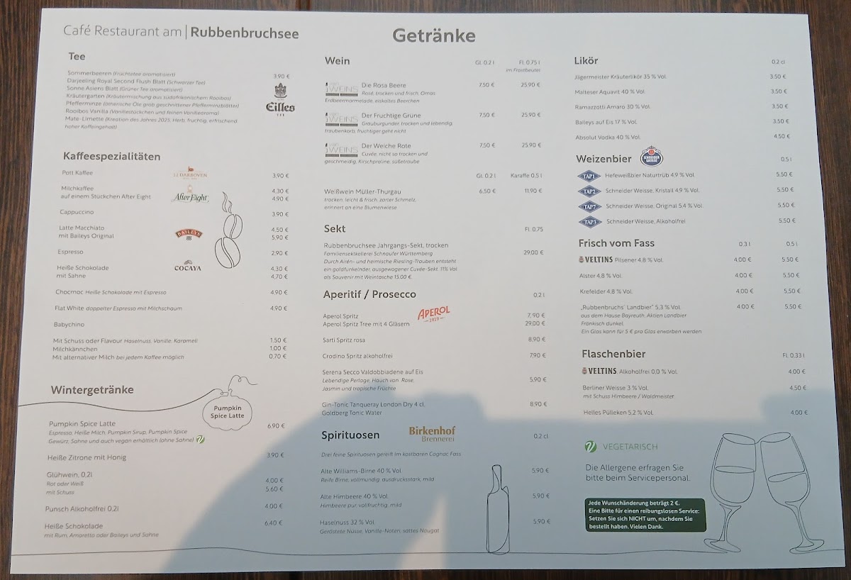 Café-Restaurant am Rubbenbruchsee Photo Menu 1