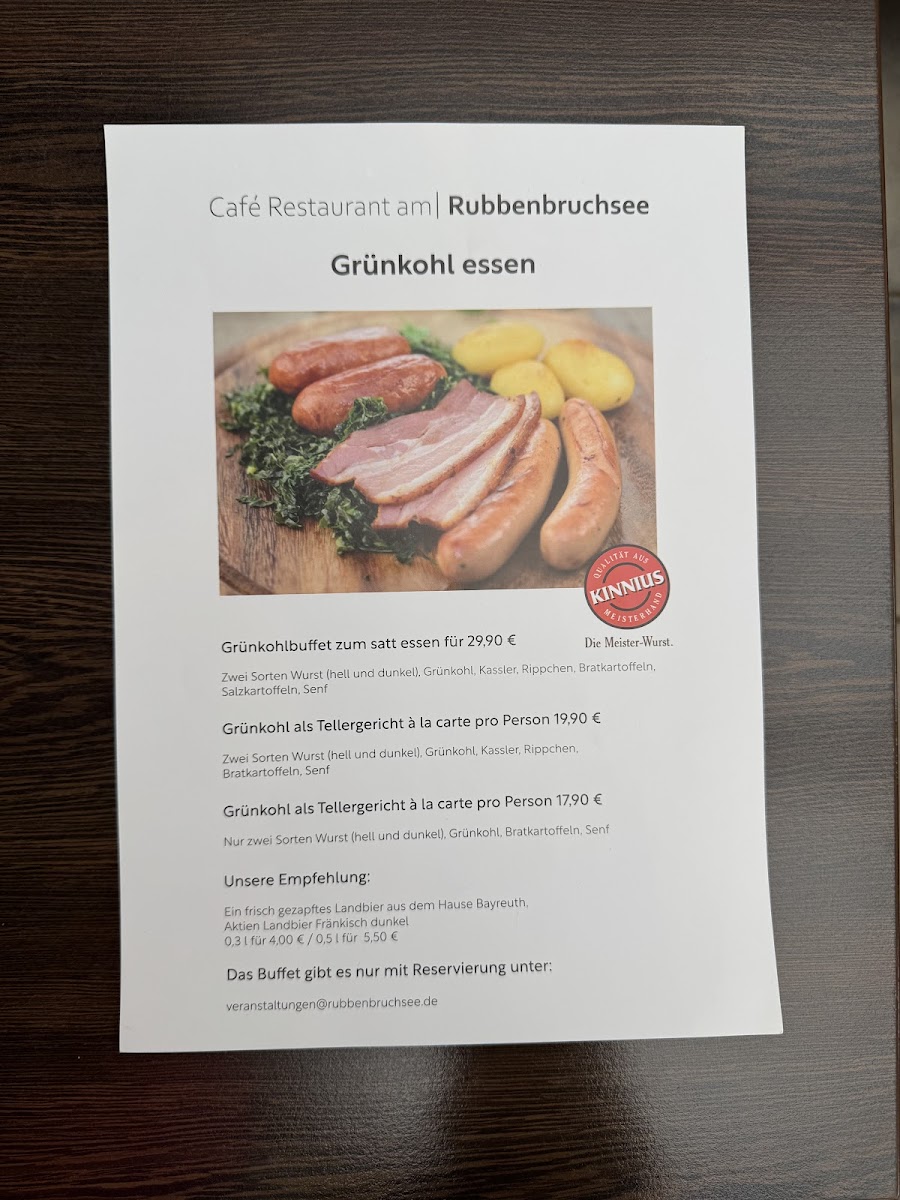 Café-Restaurant am Rubbenbruchsee Photo Menu 7