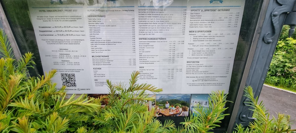 Alpencafé im Hanauerlehen Photo Menu 2