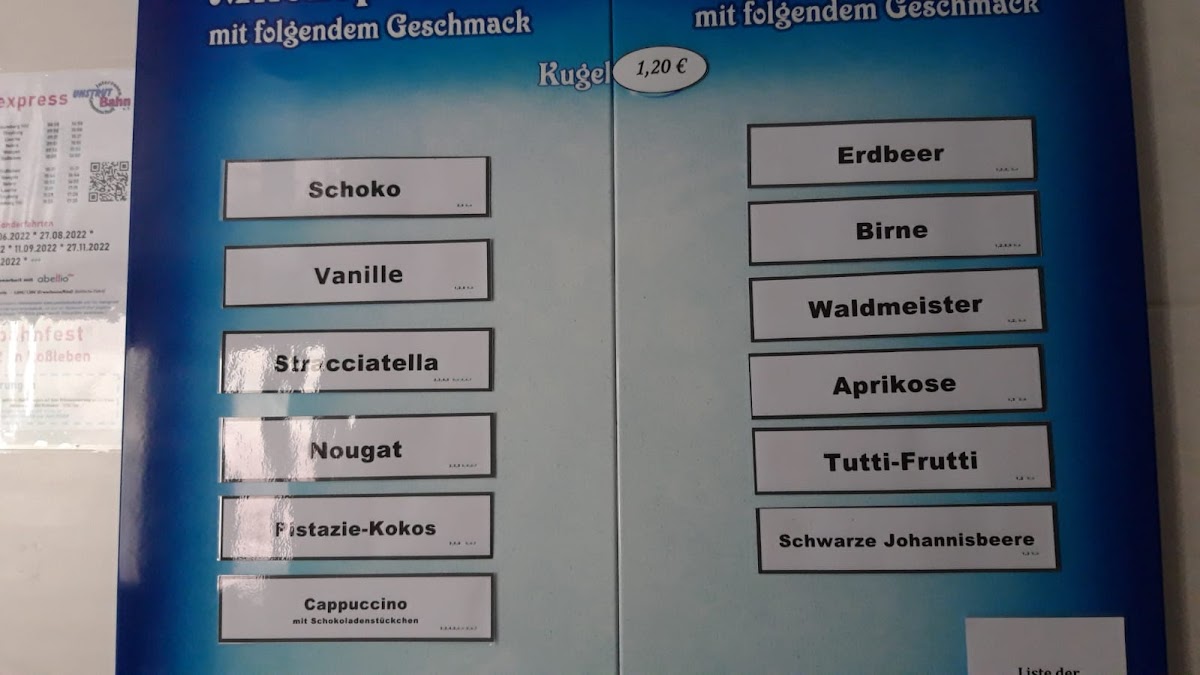 Eiscafe 'Zur alten Teichmühle' Photo Menu 3