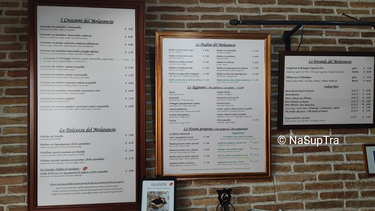 La Piadina del Melarancio Photo Menu 6