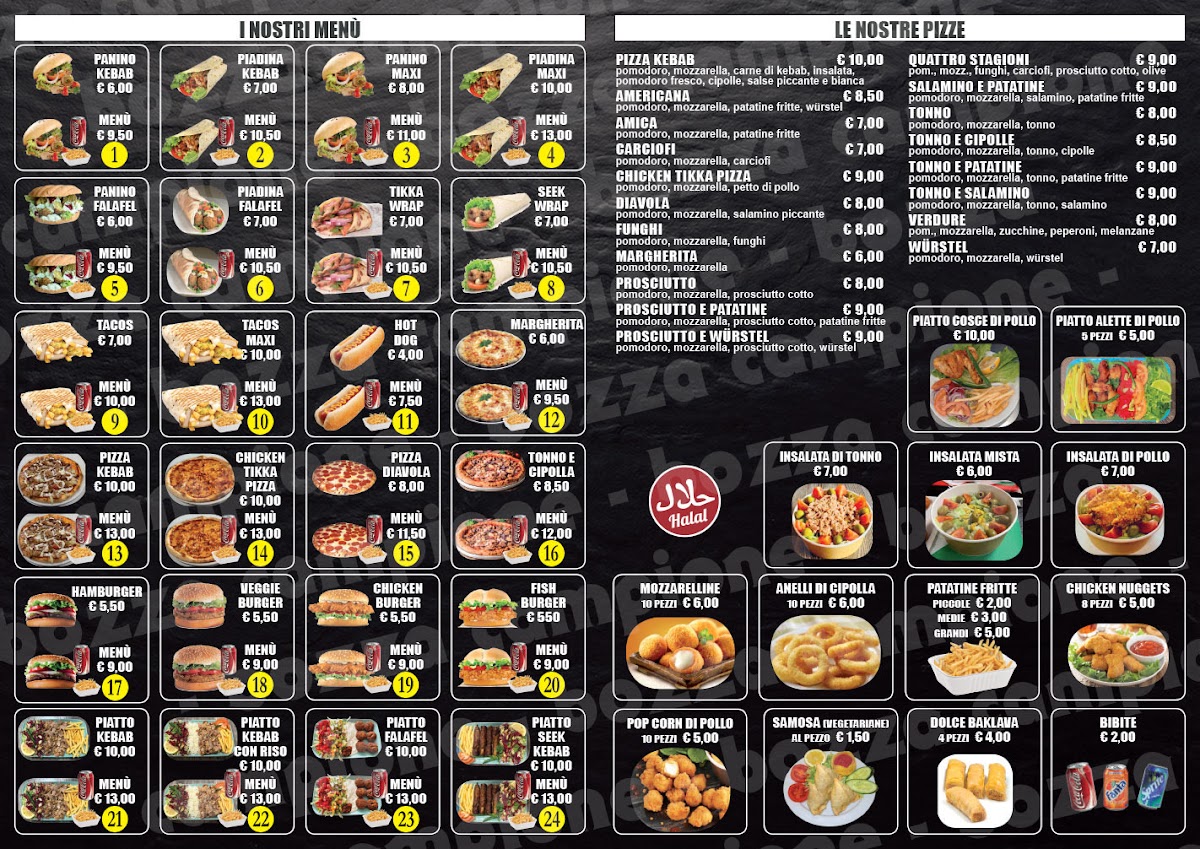 Kappa due kebab & Resturante Photo Menu 2