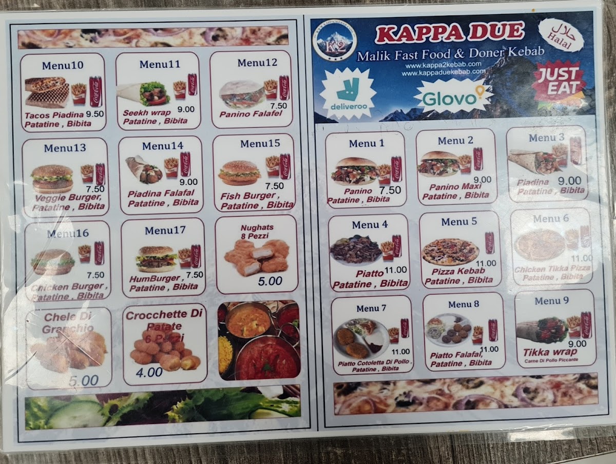 Kappa due kebab & Resturante Photo Menu 8