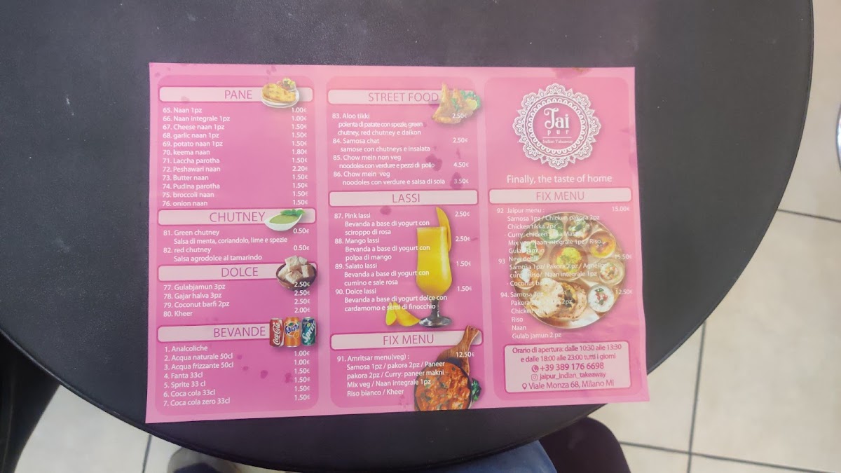 Jaipur ristorante indiano Photo Menu 5