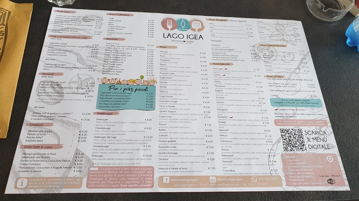 Lago Igea Ristorante Pizzeria Photo Menu 3
