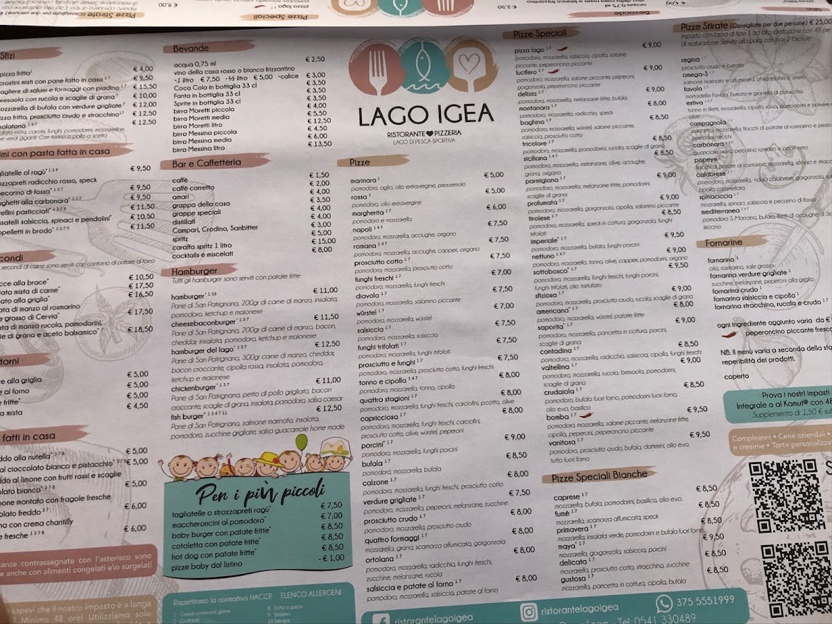 Lago Igea Ristorante Pizzeria Photo Menu 5