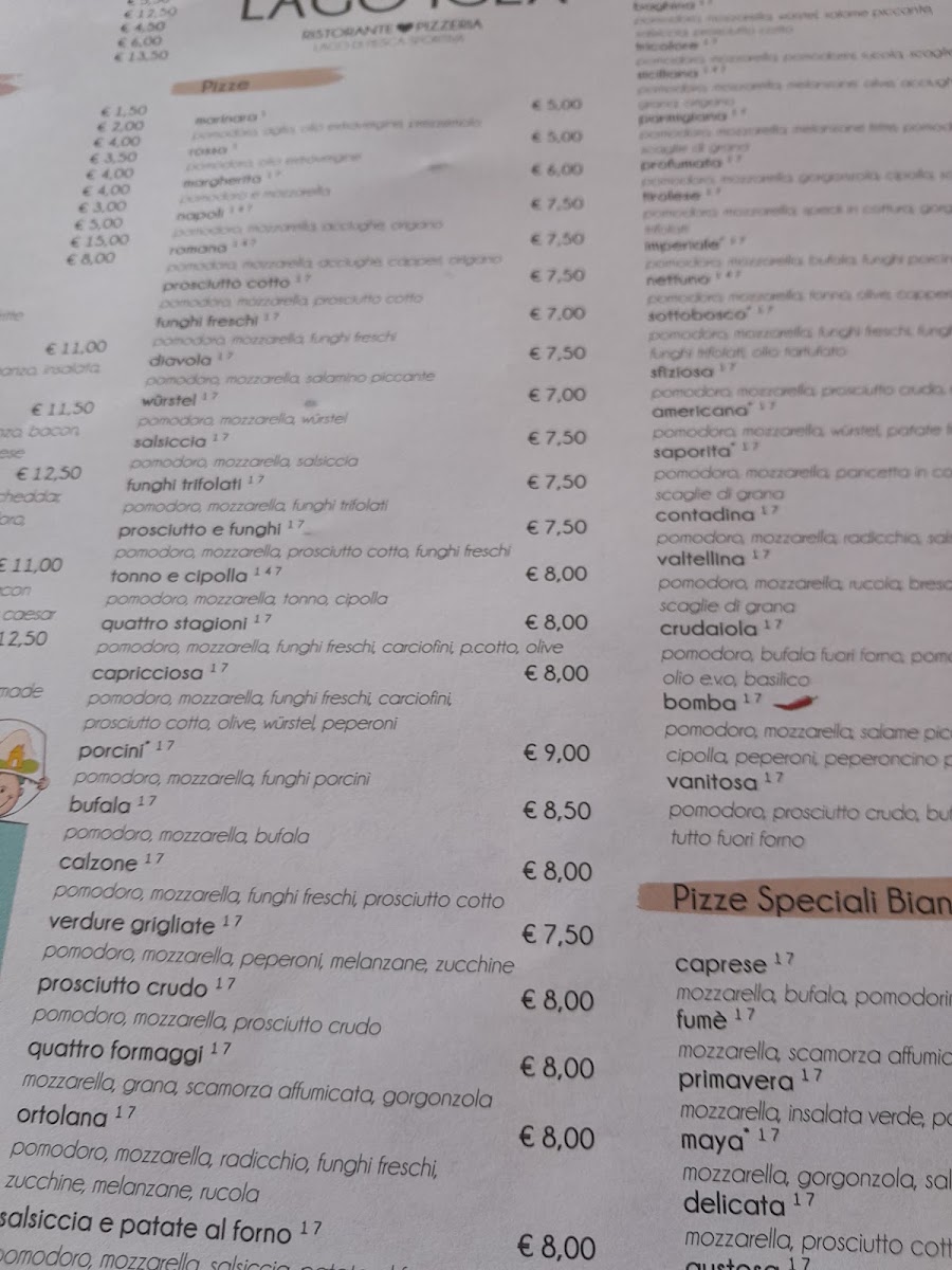 Lago Igea Ristorante Pizzeria Photo Menu 7