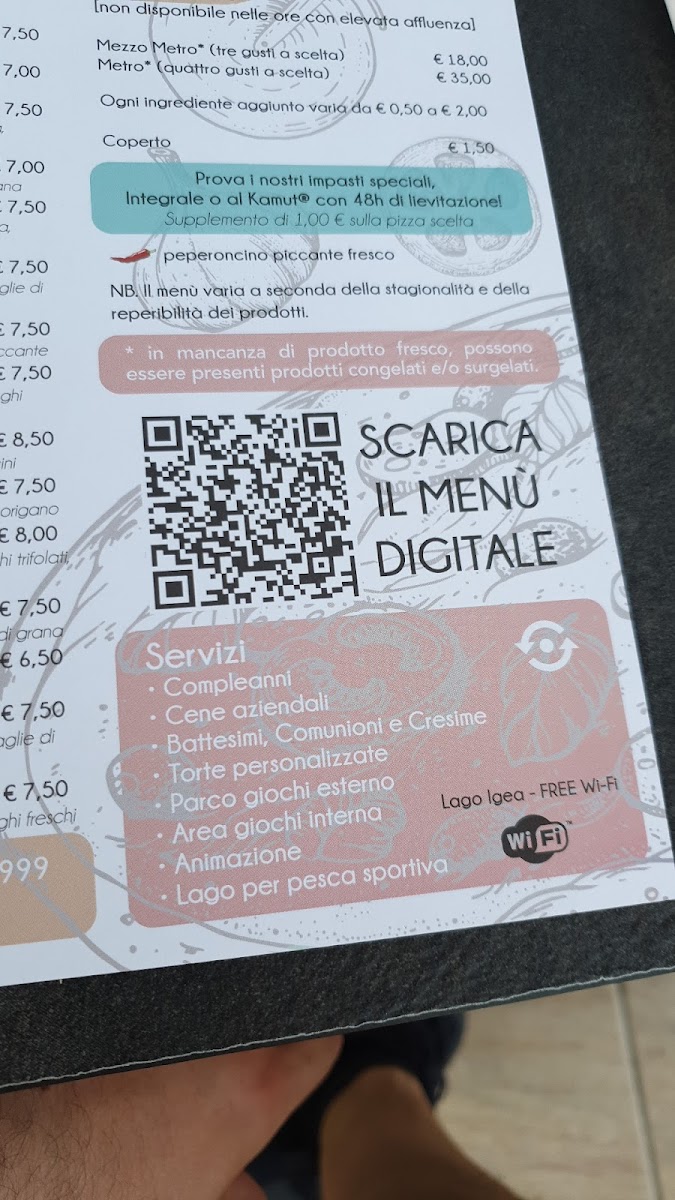 Lago Igea Ristorante Pizzeria Photo Menu 8