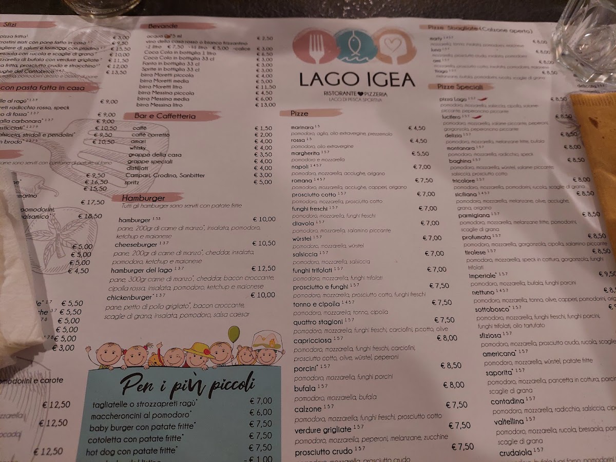 Lago Igea Ristorante Pizzeria Photo Menu 9