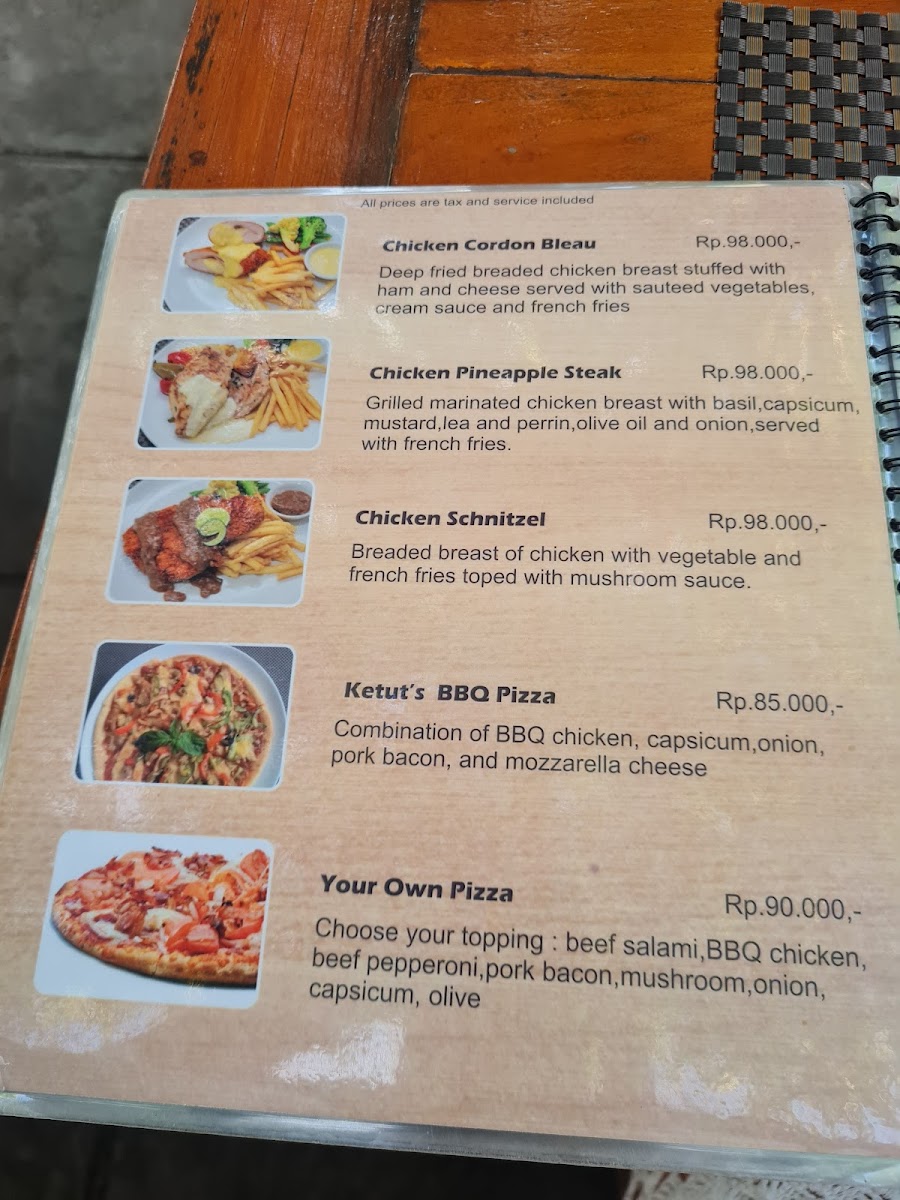Ketut's BBQ Kitchen Photo Menu 5