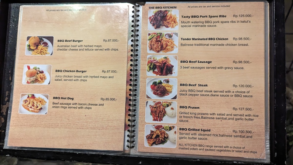 Ketut's BBQ Kitchen Photo Menu 8