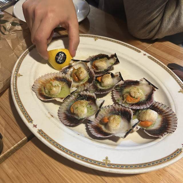 Zamburiñas A la Plancha