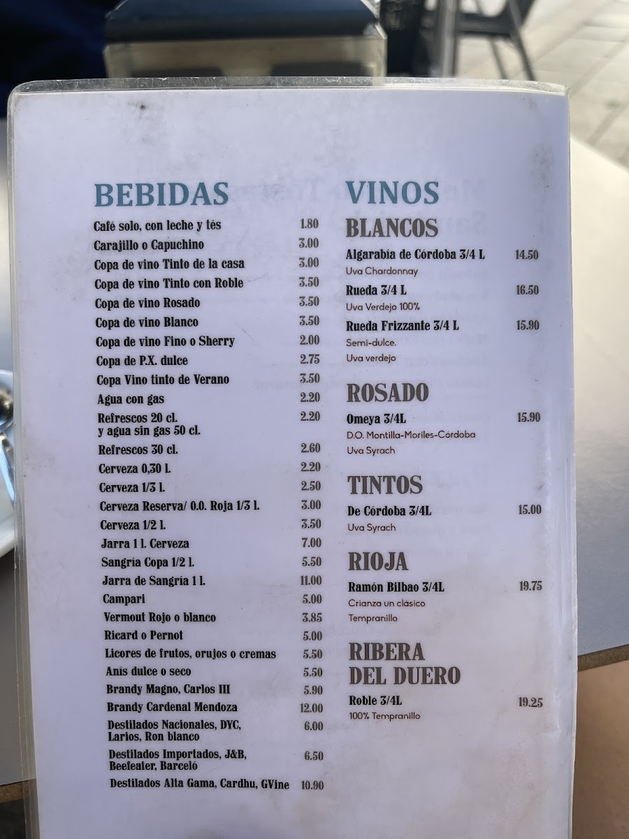 Restaurante El Extremeño Photo Menu 10