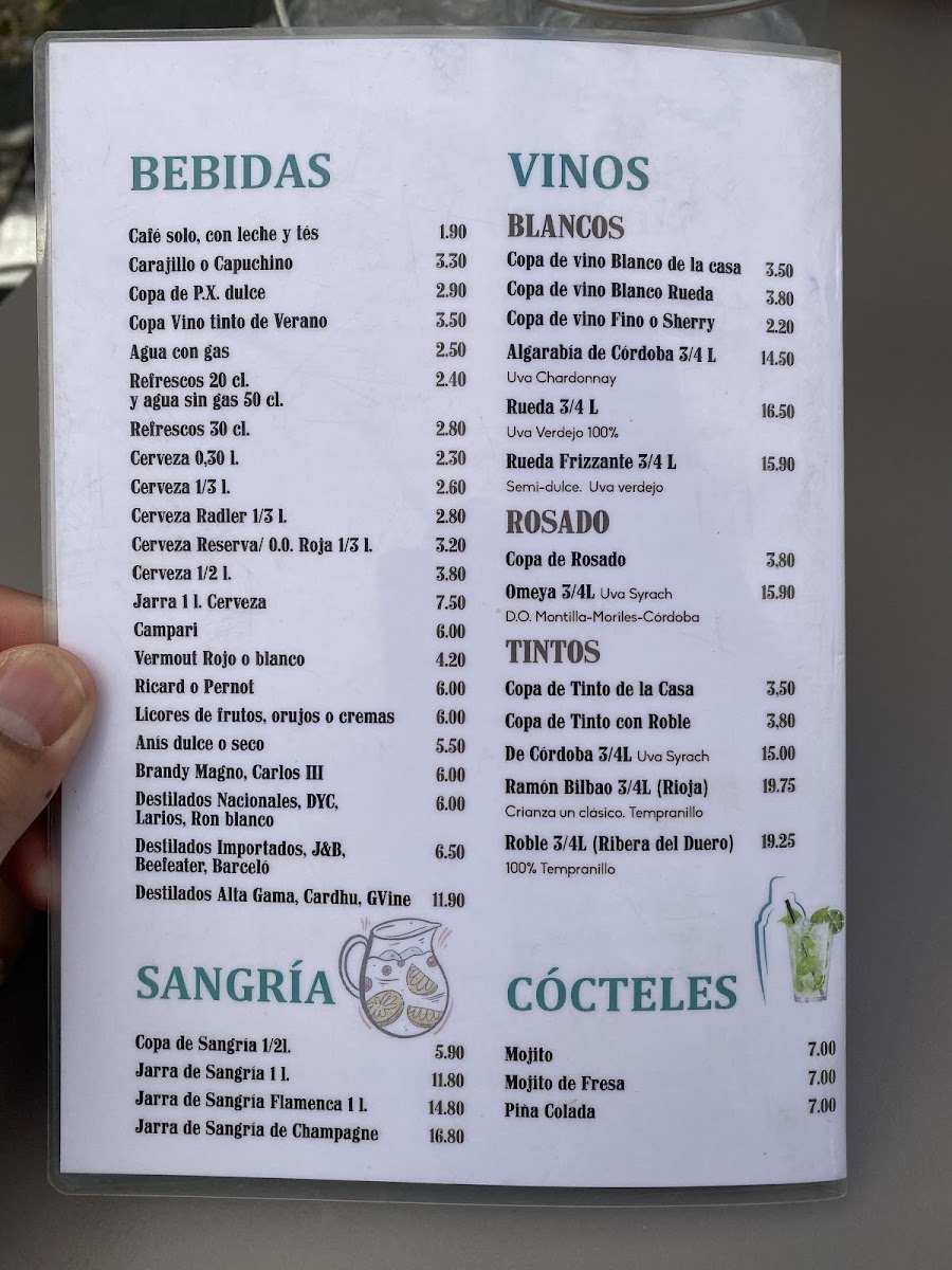 Restaurante El Extremeño Photo Menu 3