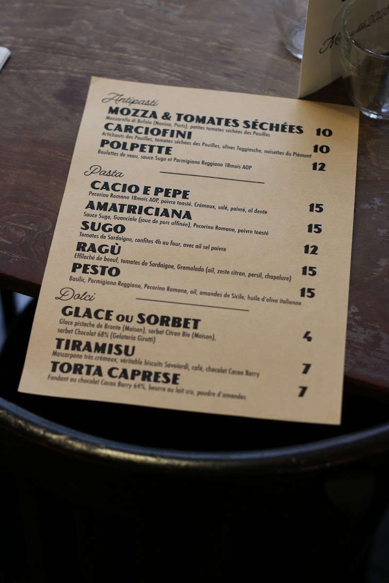 SUGO pasta fresca - Chateau d'Eau Photo Menu 6