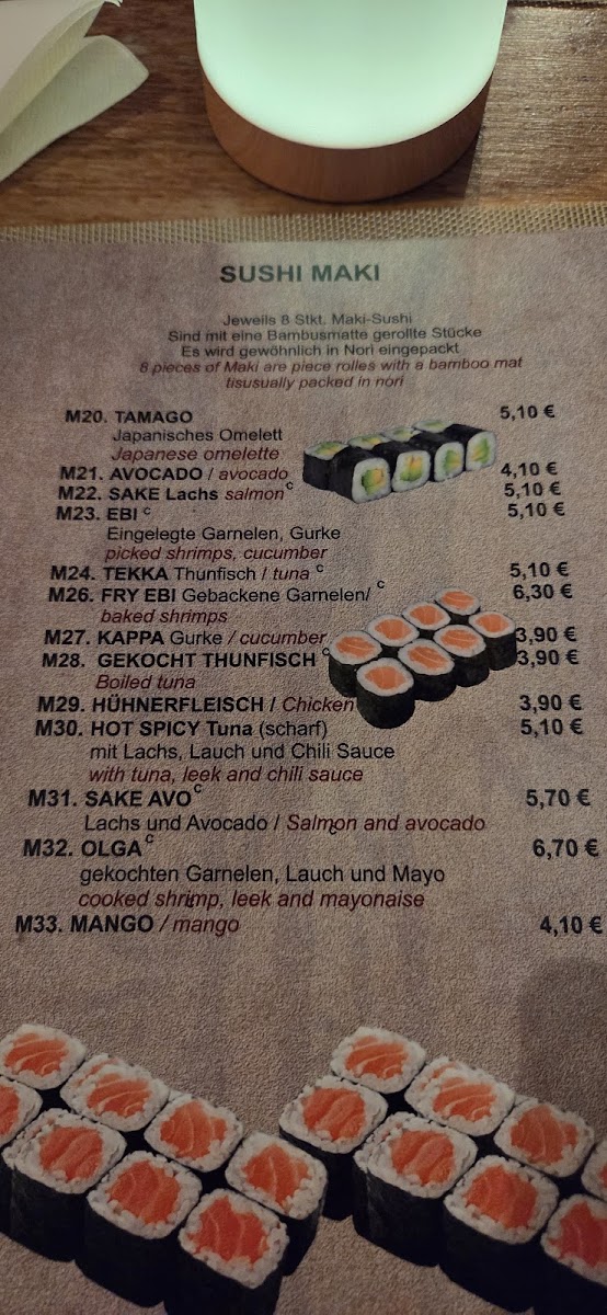 PAPA MI XANTEN Restaurant Photo Menu 4