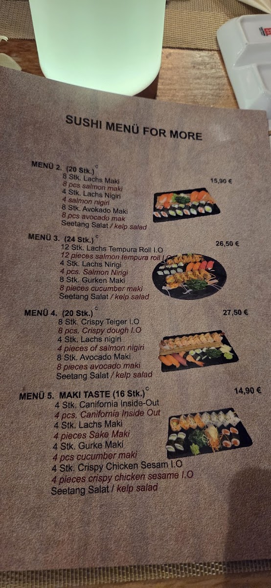 PAPA MI XANTEN Restaurant Photo Menu 5