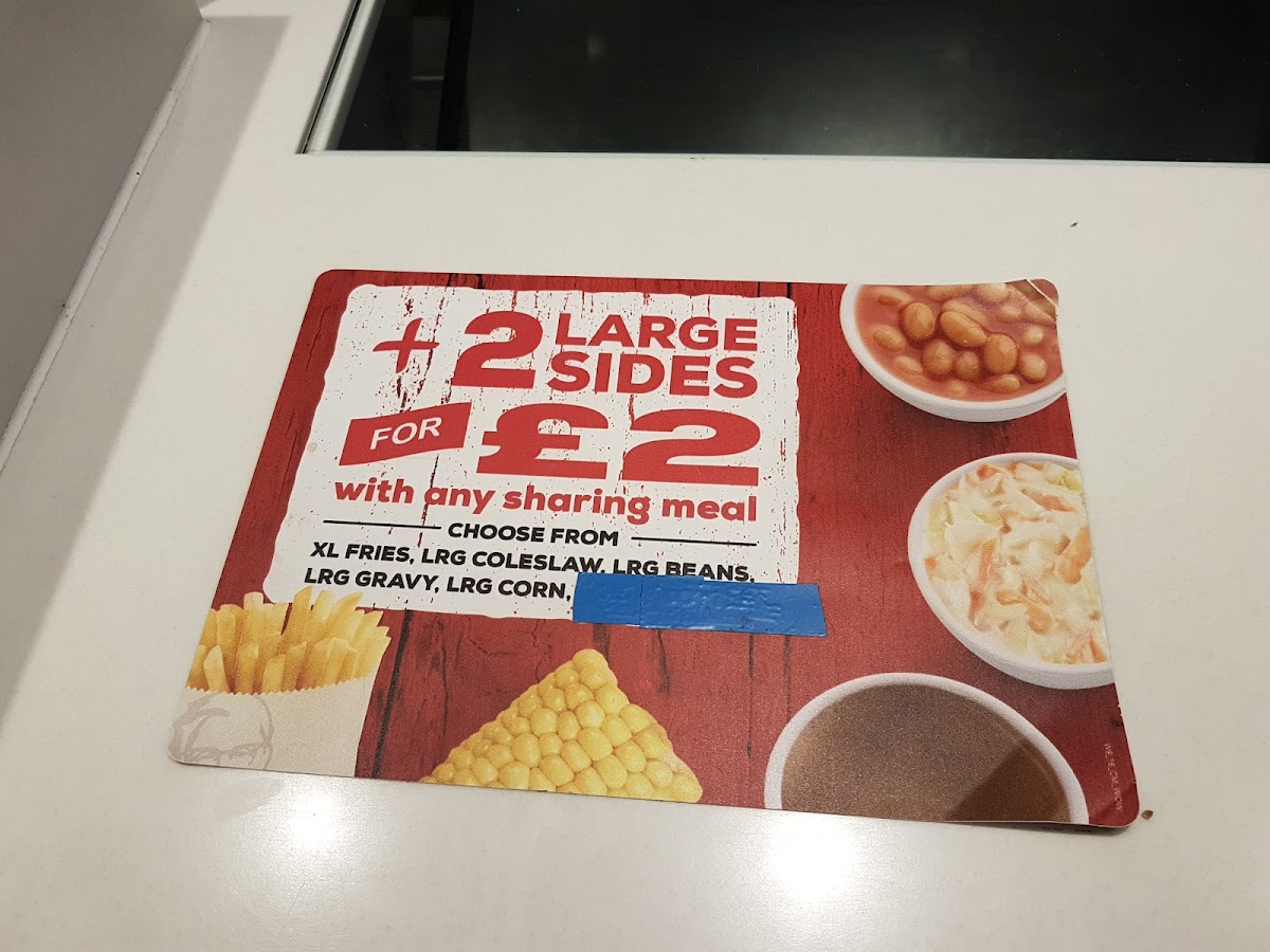 KFC Bedford - Interchange Retail Park Photo Menu 3