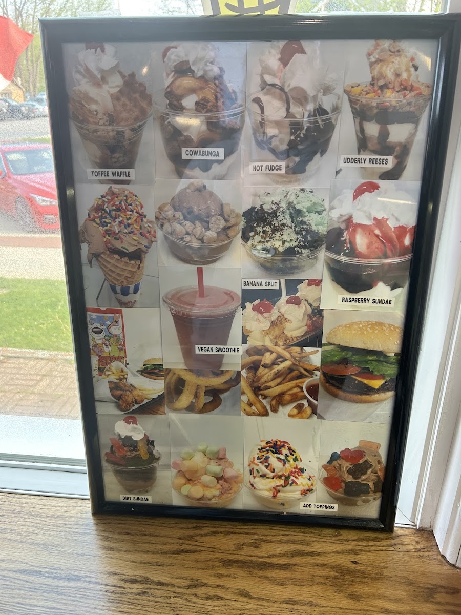 Wholly Cow Frozen Custard Photo Menu 9