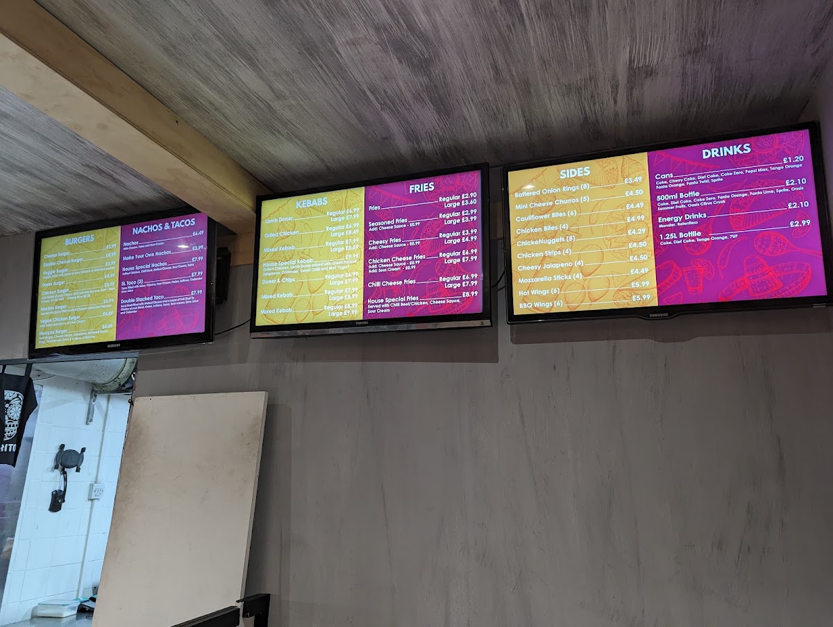 The Burrito Stop Photo Menu 2