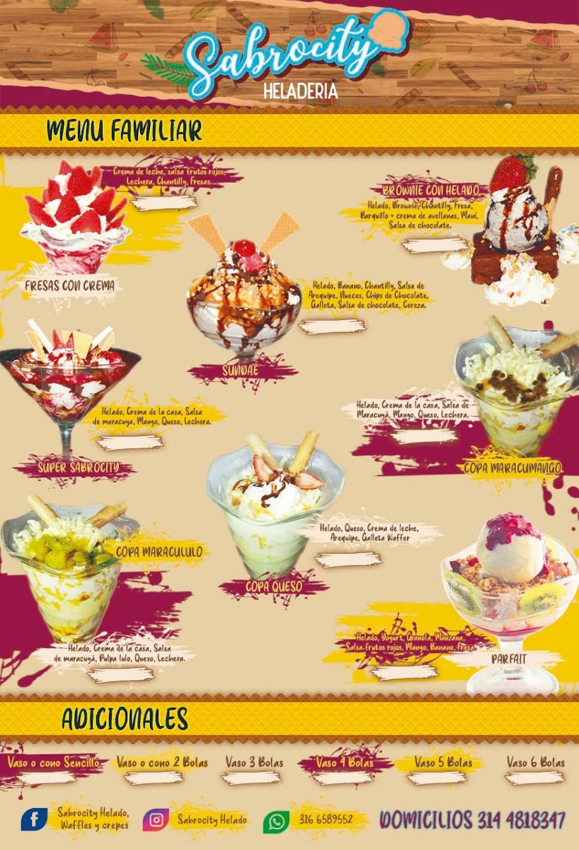 SABROCITY Photo Menu 2